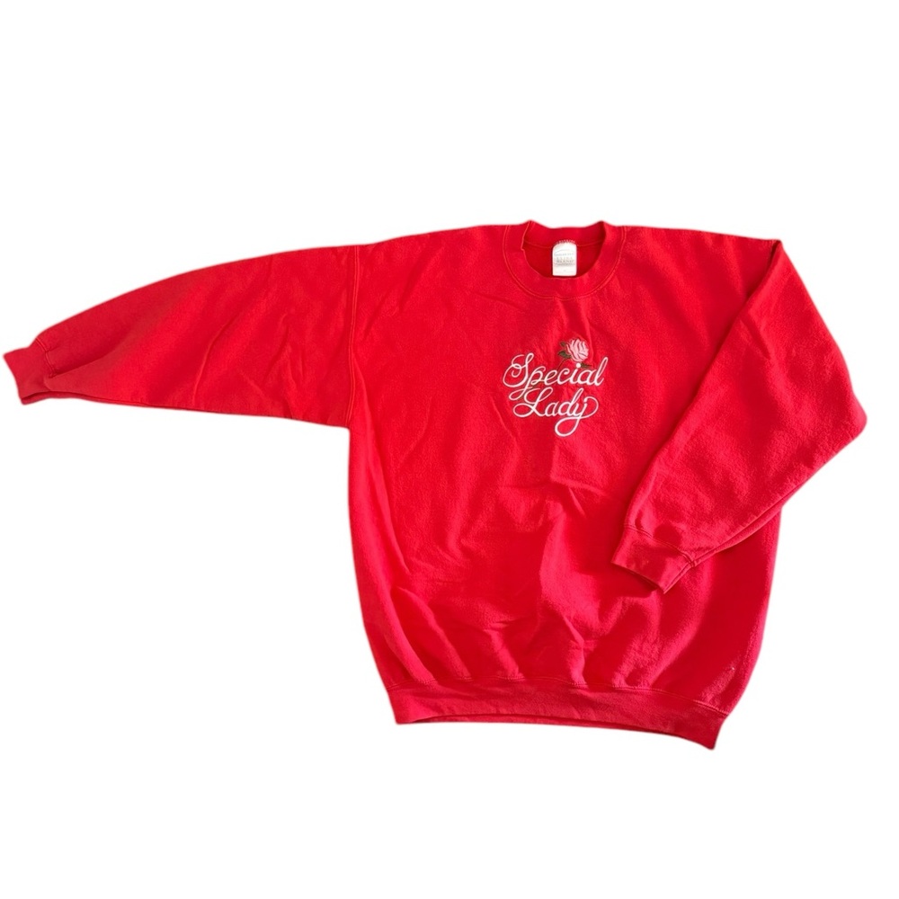 Special Lady Red Sweater